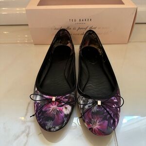 Ted Baker Floral Flats